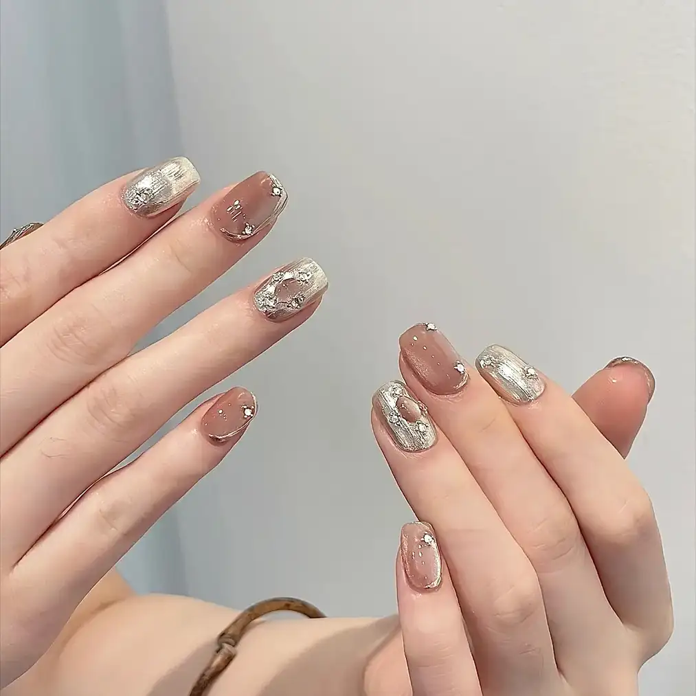 nail đẹp mùa thu trầm ấm