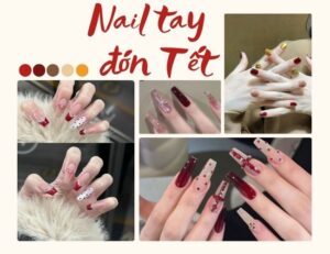 Top 189+ móng xinh đón Tết đẹp lung linh, đón lộc đầu năm