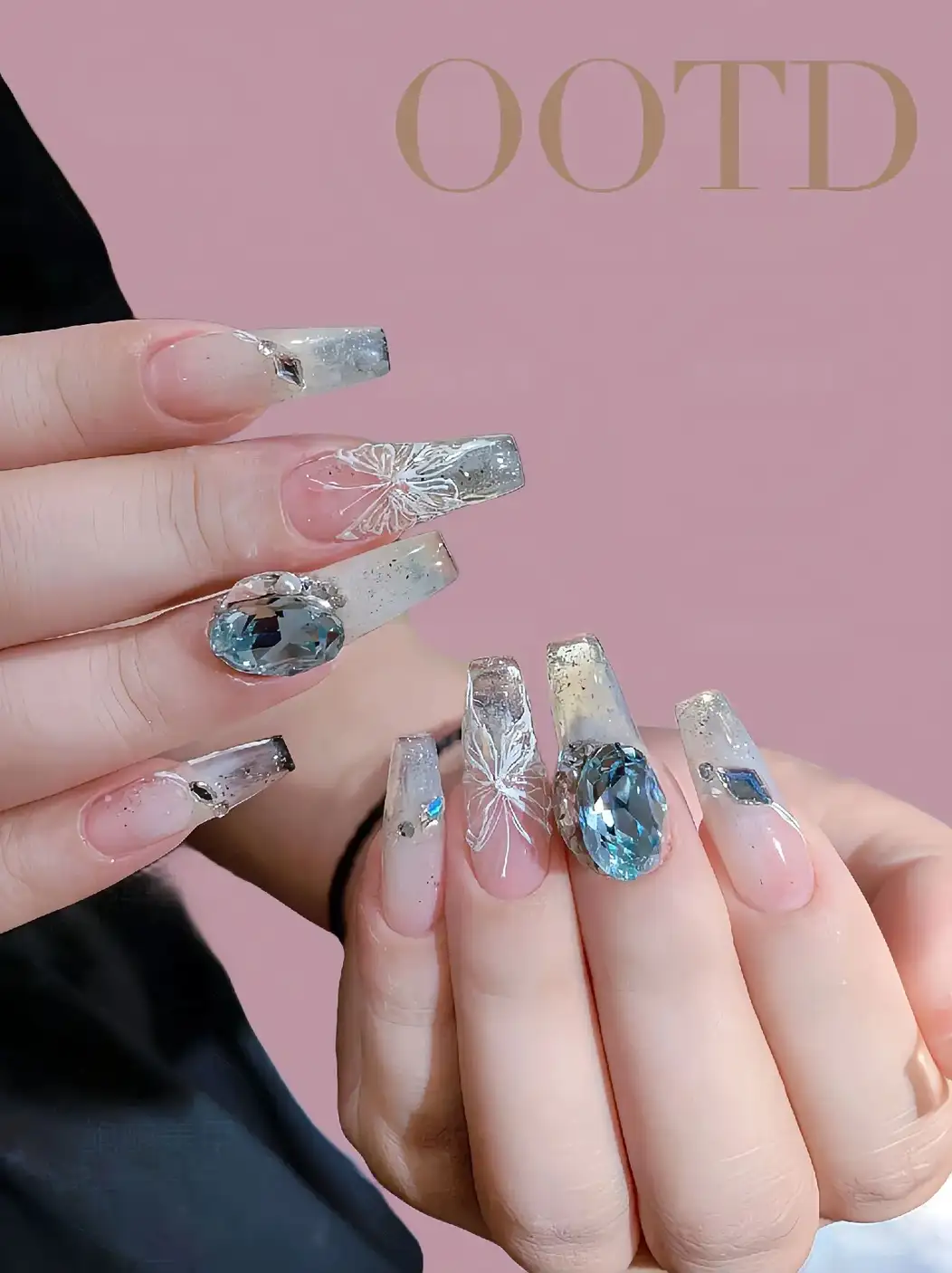 các mẫu nail tiểu thư đẹp hoàn hảo