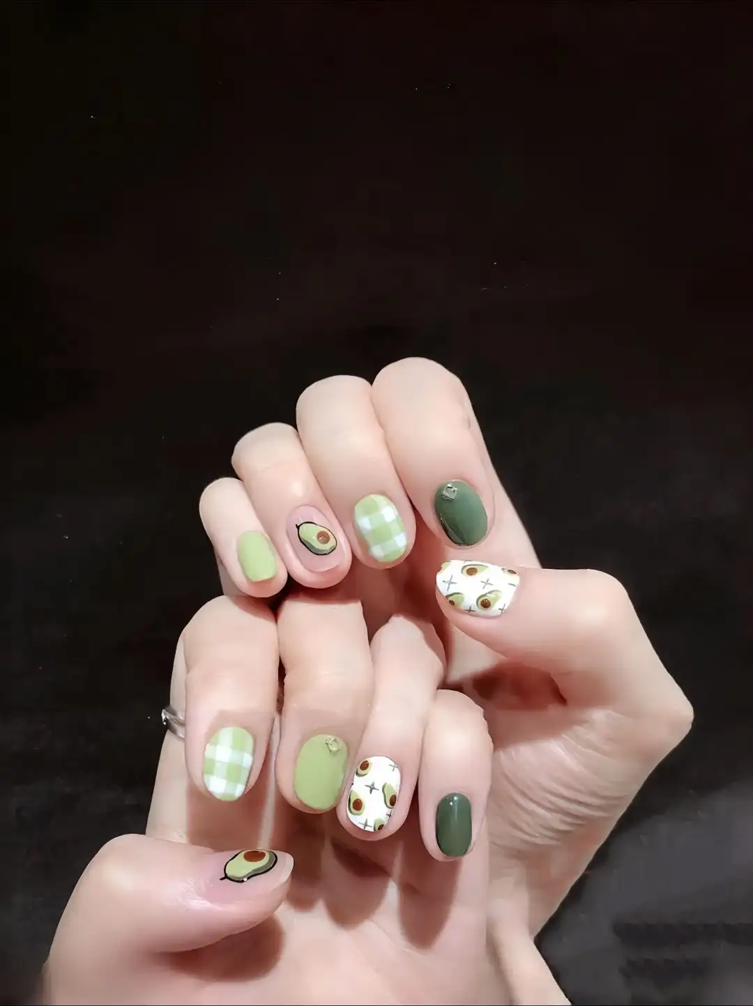 nail trái cây đơn giản nghệ thuật