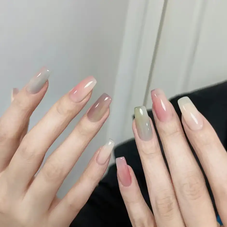 mẫu nail đẹp mùa đông thư thái và yên bình