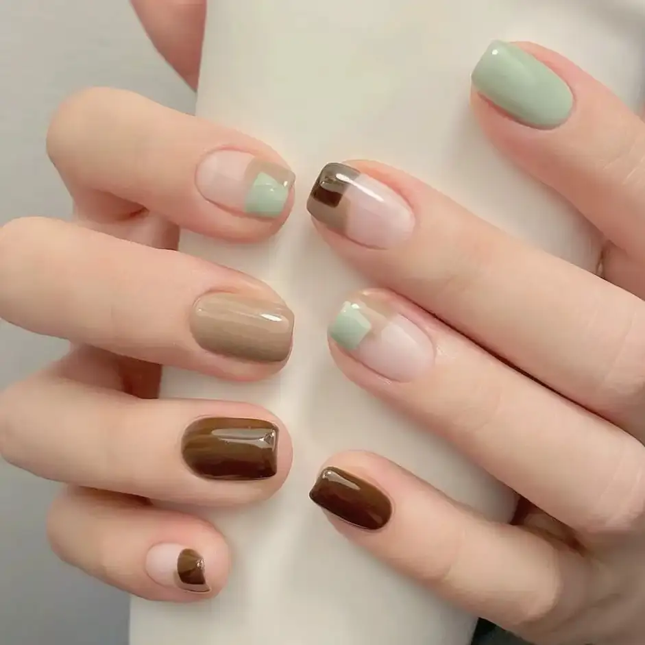 mẫu nail đẹp mùa đông quyến rũ