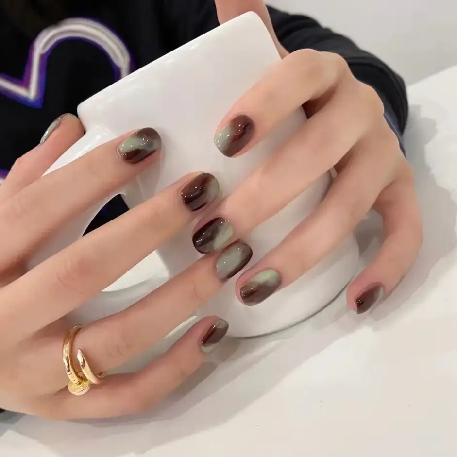 mẫu nail đẹp mùa đông xinh đẹp