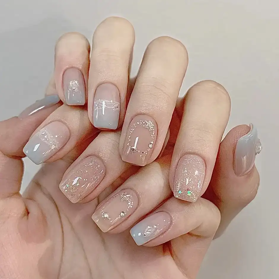 mẫu nail đẹp cho mùa đông ngọt ngào