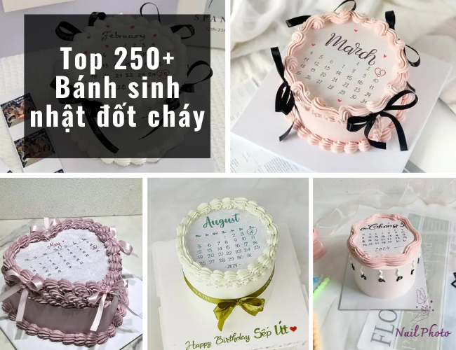 Bánh sinh nhật đốt cháy