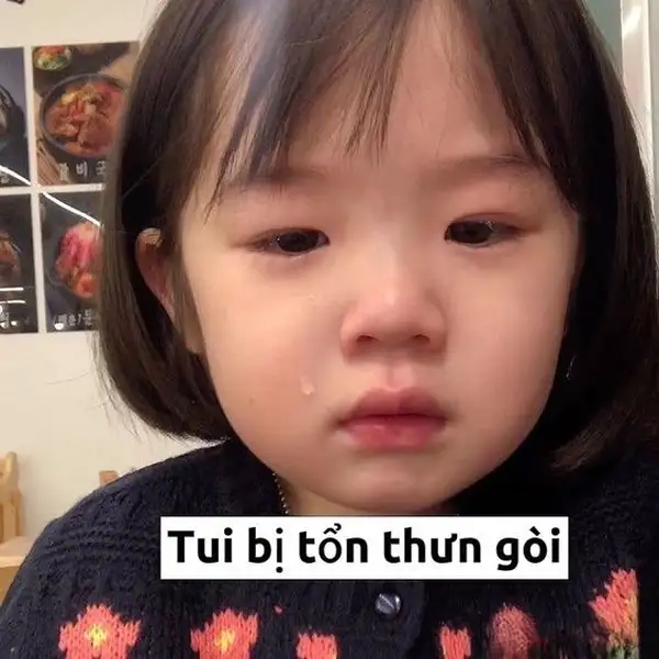 ảnh meme giận dỗi tổn thương