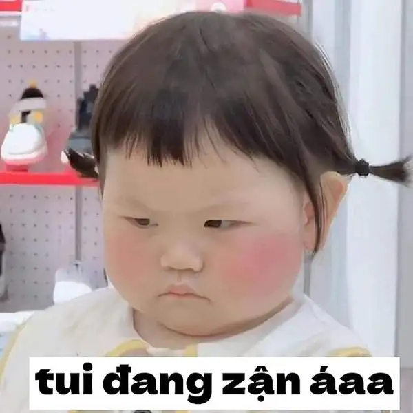 ảnh meme giận dỗi khó chịu