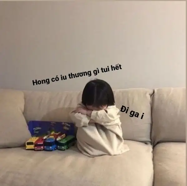 ảnh meme dỗi người yêu