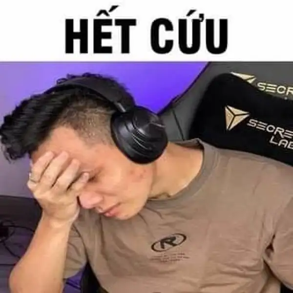 ảnh meme hết cứu bất lực