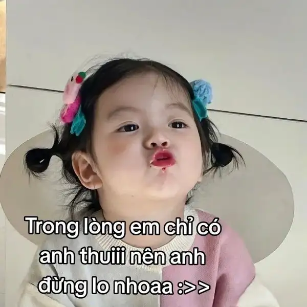 ảnh meme thể hiện tình yêu