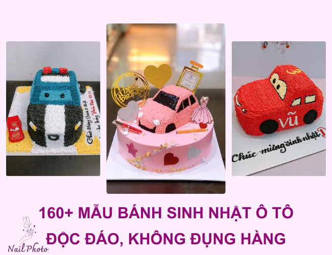 Mẫu bánh sinh nhật ô tô