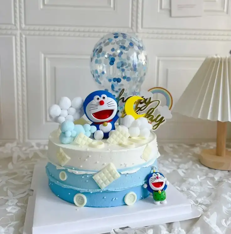 mẫu bánh sinh nhật doraemon kỳ diệu