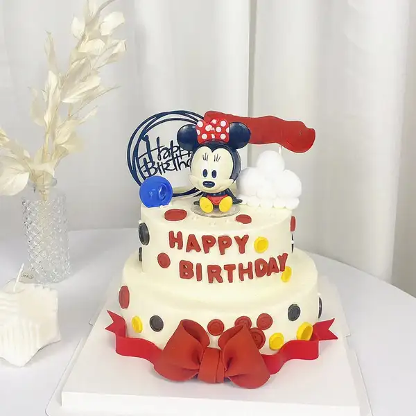 bánh sinh nhật hình con chuột mickey 4