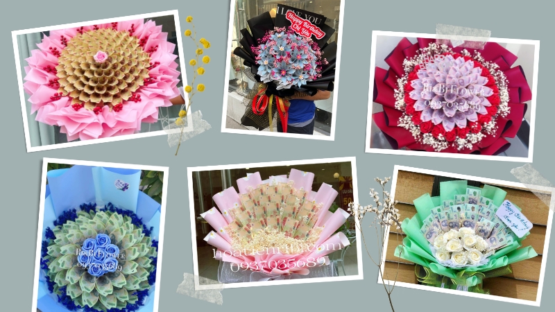 Bộ sưu tập 101+ mẫu bó hoa bằng tiền khiến nàng mê mẩn