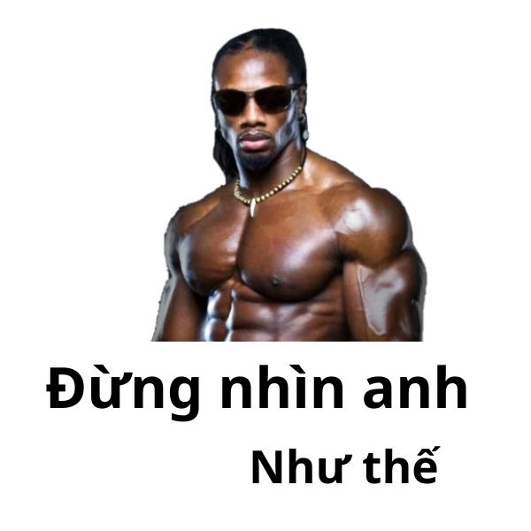 meme anh da đen đeo kính