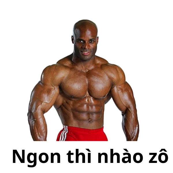 meme anh da đen 6 múi
