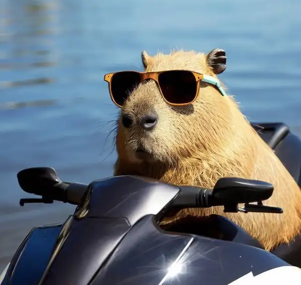 capybara meme cute vừa ngầu lòi