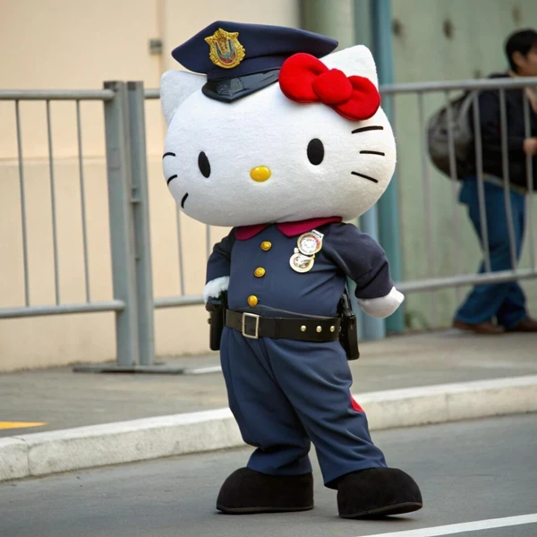 Meme Hello Kitty độc lạ