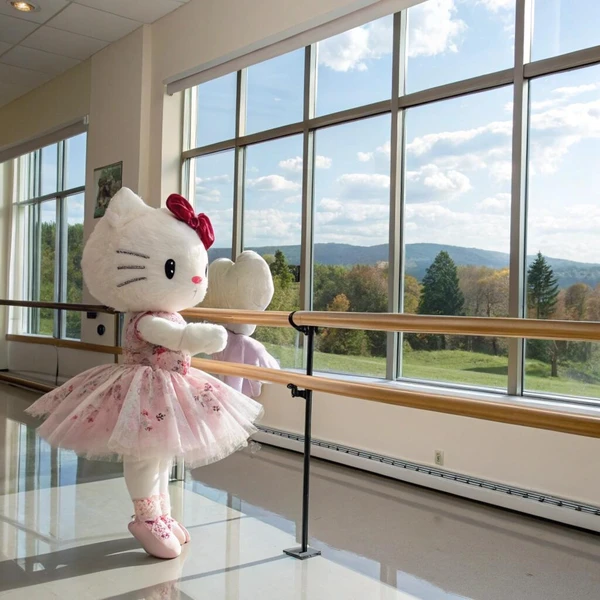 Meme Hello Kitty múa ballet