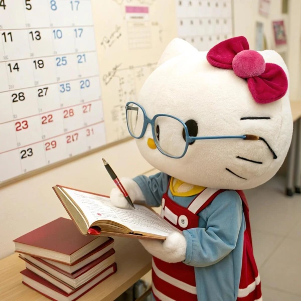 Meme Hello Kitty dễ thương