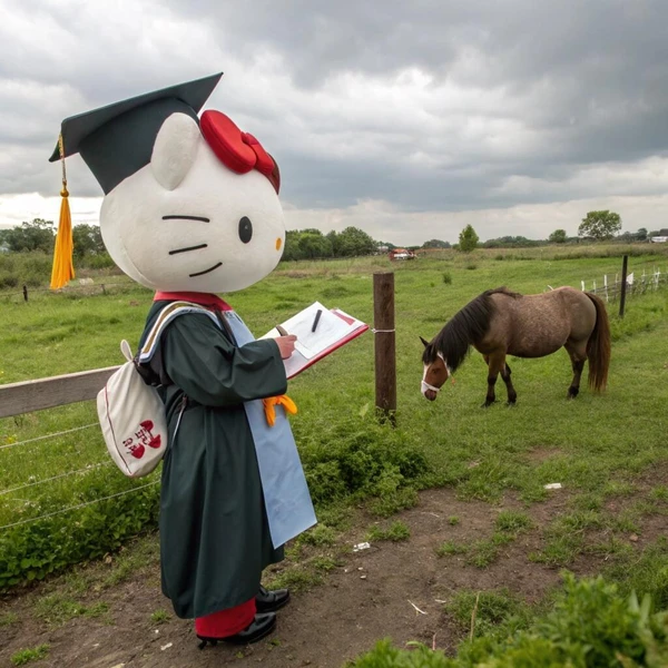 Meme Hello Kitty hài hước