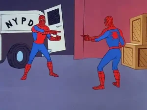 311+ Ảnh meme người nhện chỉ tay, meme Spider Man hài bựa