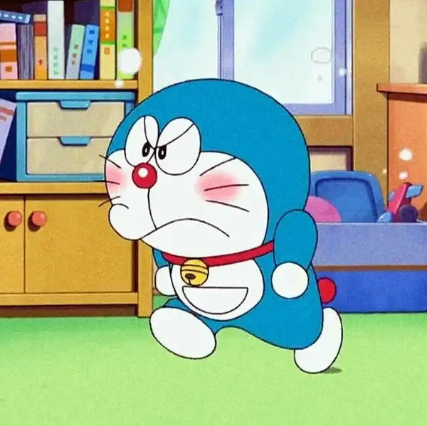 meme tức giận hài Doraemon