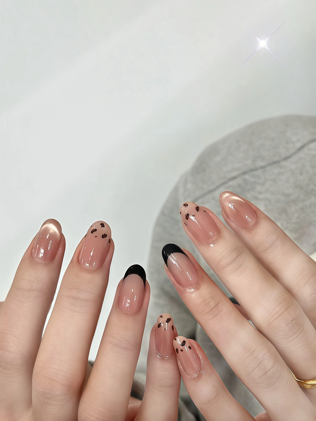 Móng tay mắt mèo đẹp
