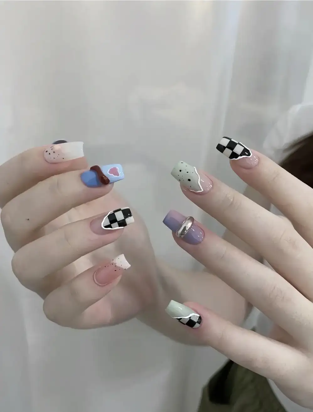 mẫu nail nhật bản năng động