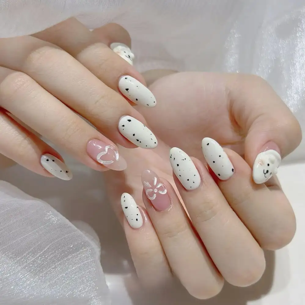 mẫu nail nhật bản trẻ trung