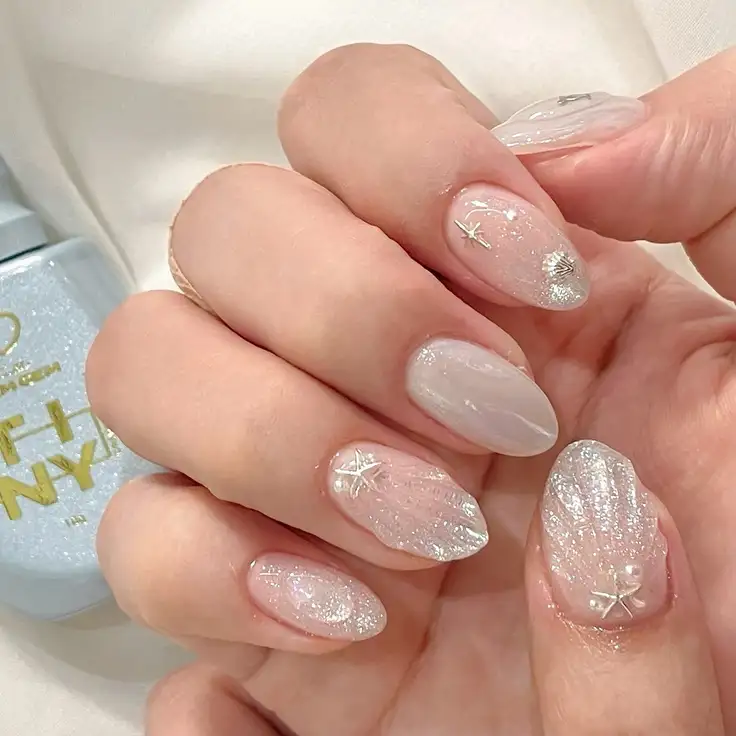 nail vỏ sò uyển chuyển