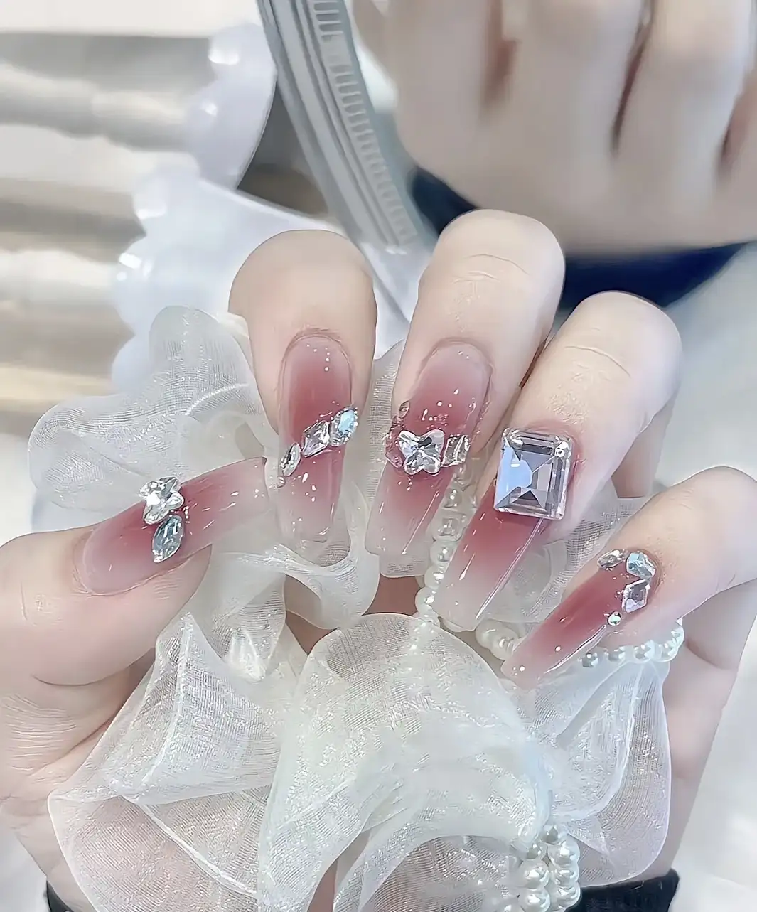 mau nail dep cho ngay valentine siêu xinh