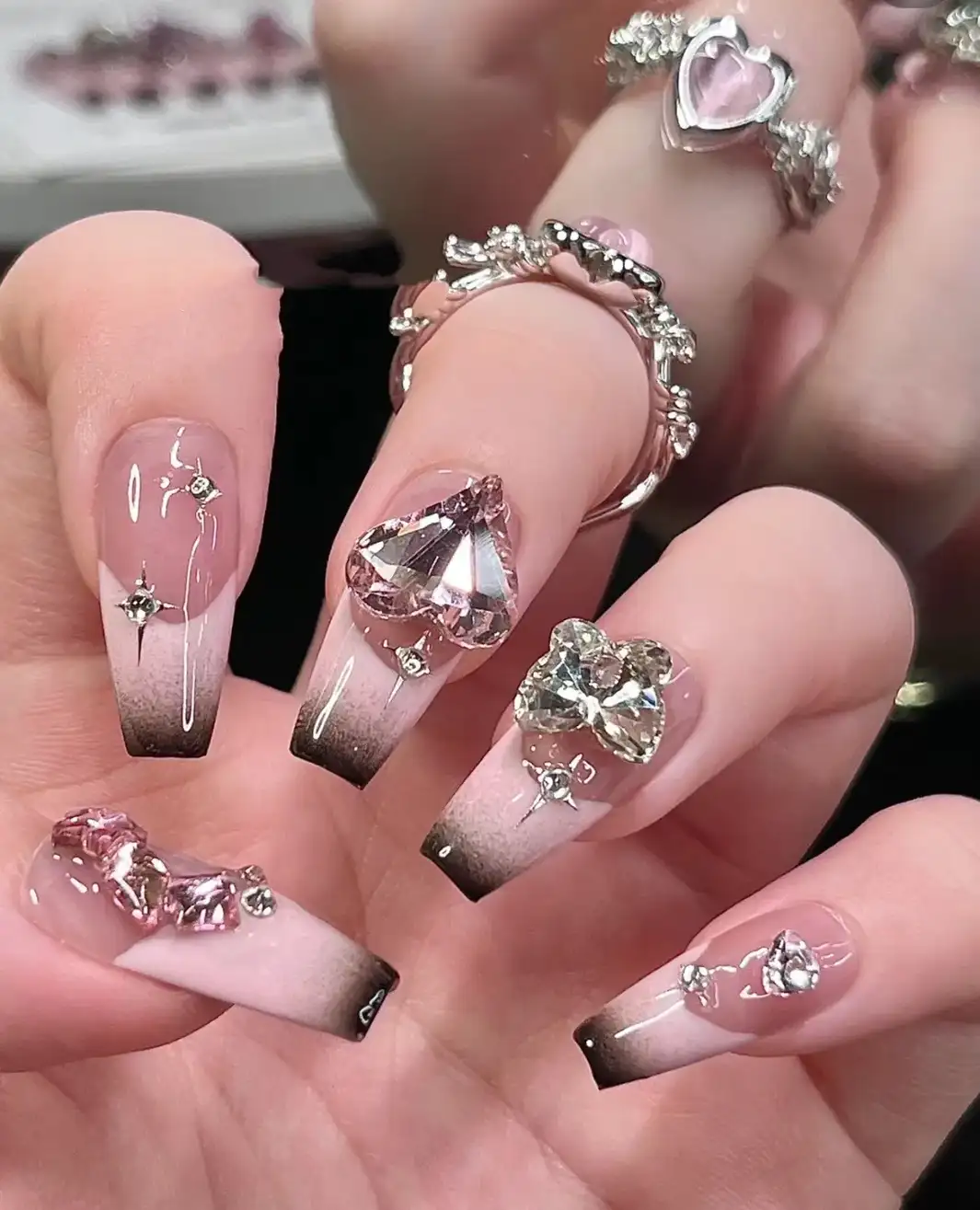 mau nail dep cho ngay valentine rạng rỡ