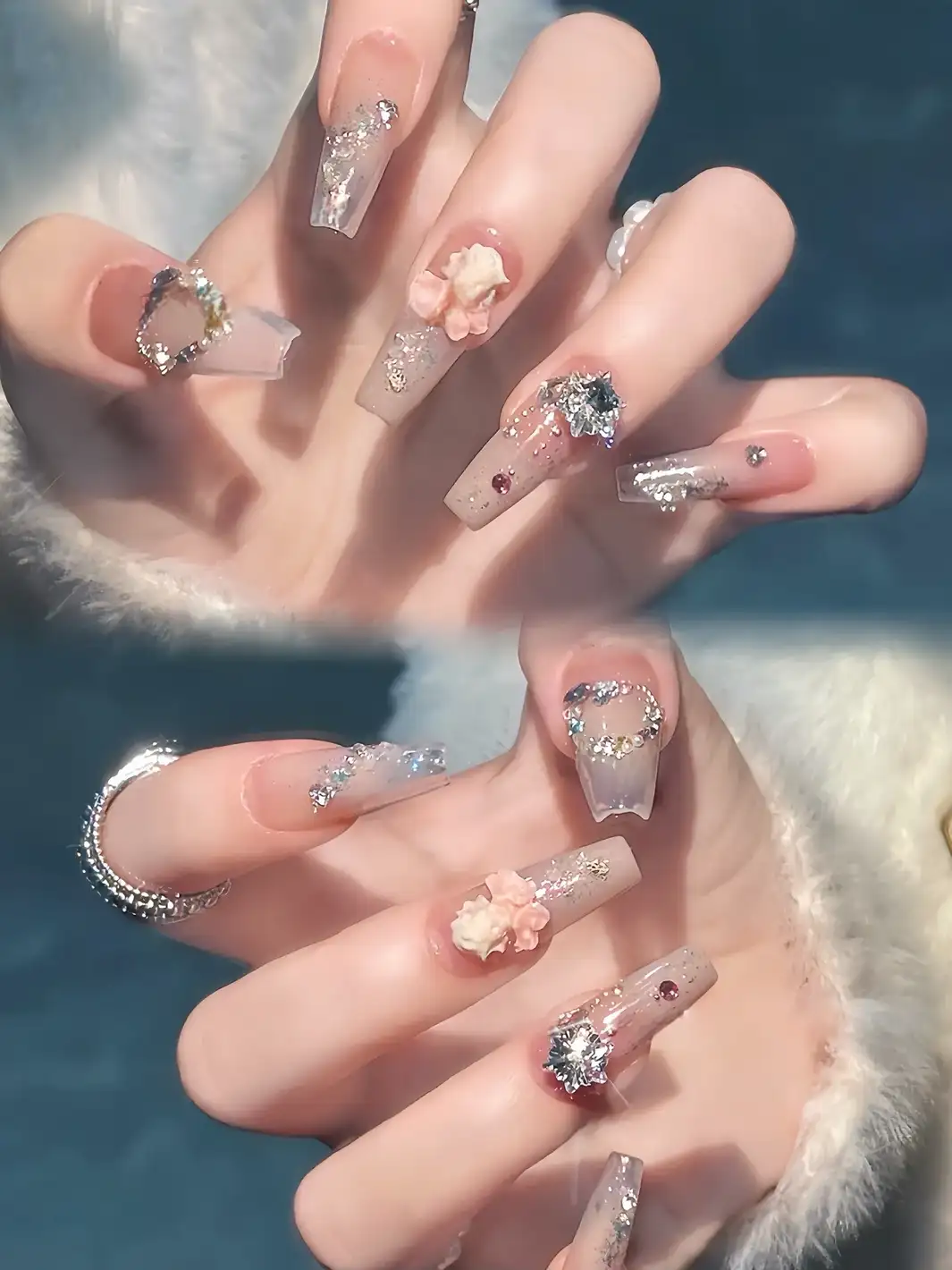 mau nail dep cho ngay valentine ngọt ngào