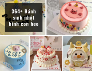 364+ Bánh sinh nhật hình con heo cho bé trai, gái siêu cute