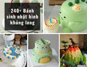 240+ Bánh sinh nhật hình khủng long dễ thương cho bé trai