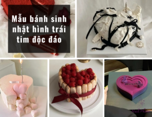 129+ Mẫu bánh sinh nhật hình trái tim độc đáo, HOT trend