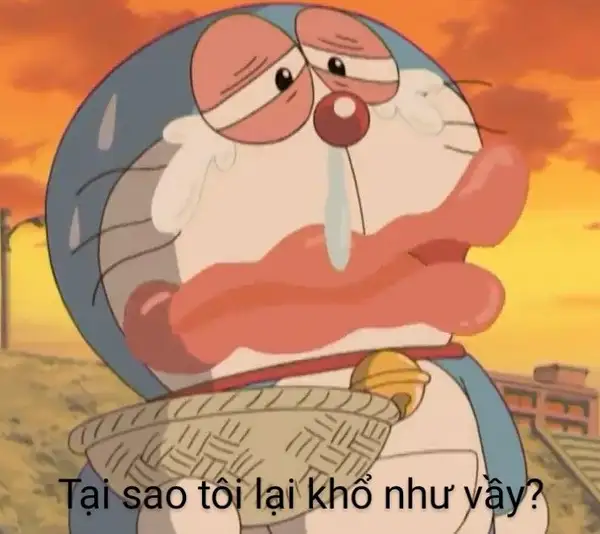 ảnh doraemon meme than khổ