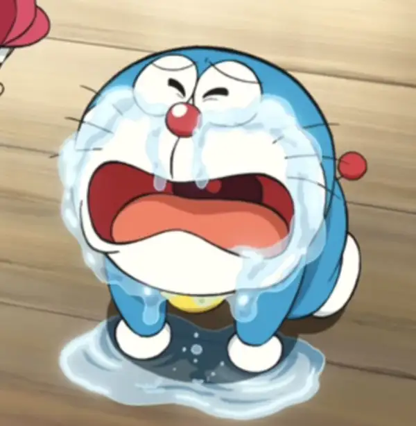 ảnh doraemon meme khóc dòng