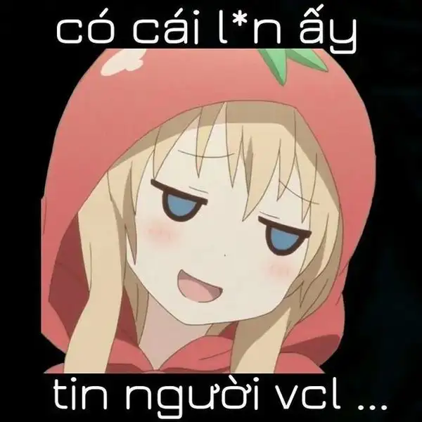 ảnh meme anime cute tin người