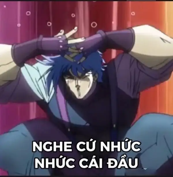 ảnh meme anime cute nhức đầu