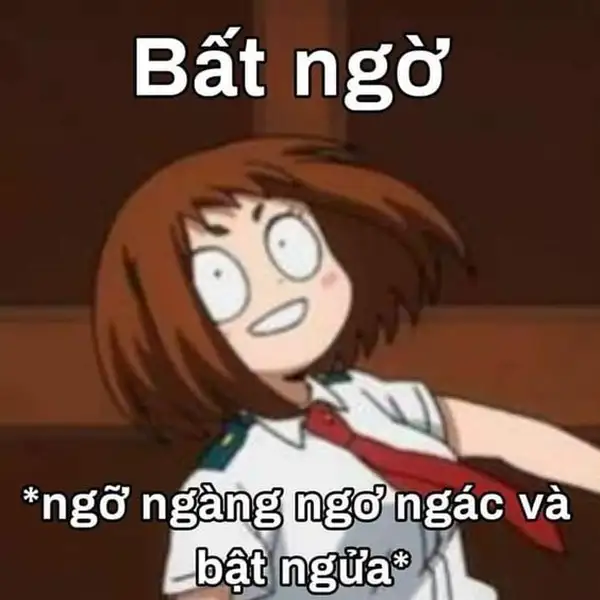 ảnh meme anime cute bất ngờ