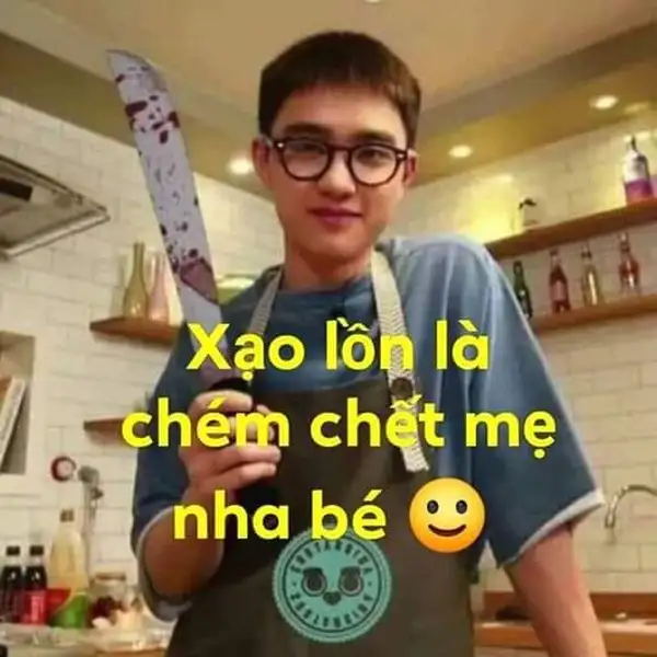 ảnh meme chửi bạn hài hước