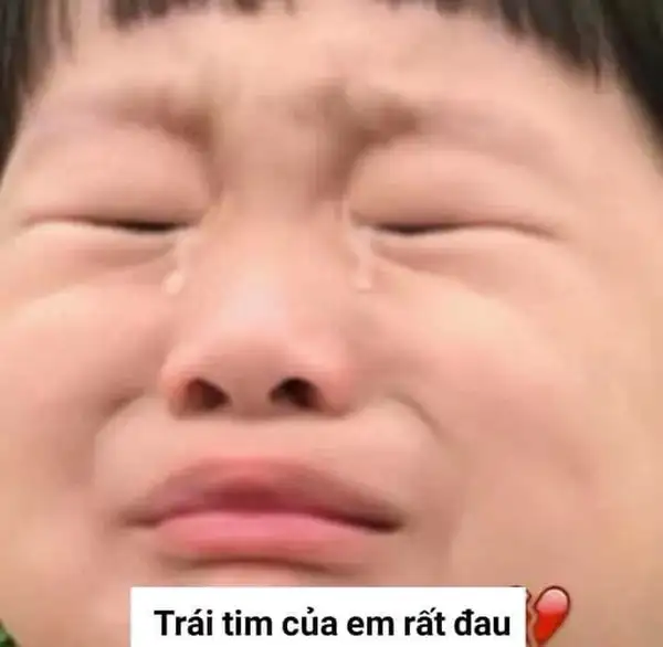 meme đau ở đây này chảy nước mắt