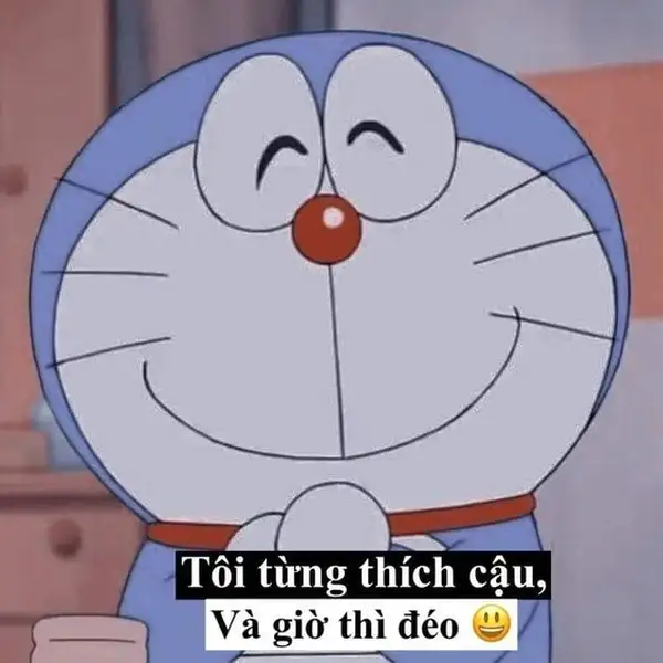 ảnh meme doraemon đéo thích cậu