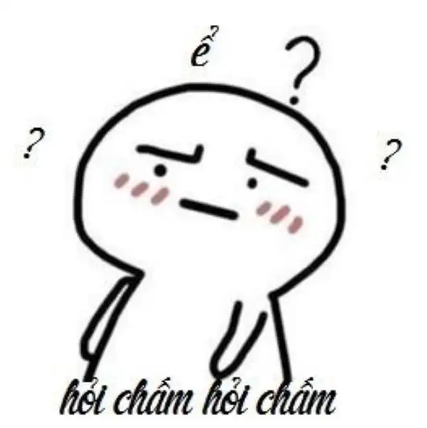 ảnh meme hỏi chấm hỏi chám