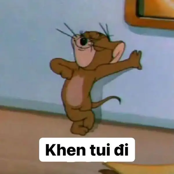 ảnh jerry meme tự tin