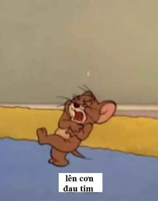 ảnh jerry meme đau khổ