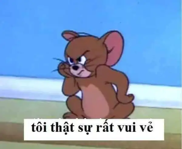 ảnh jerry meme cọc cằn