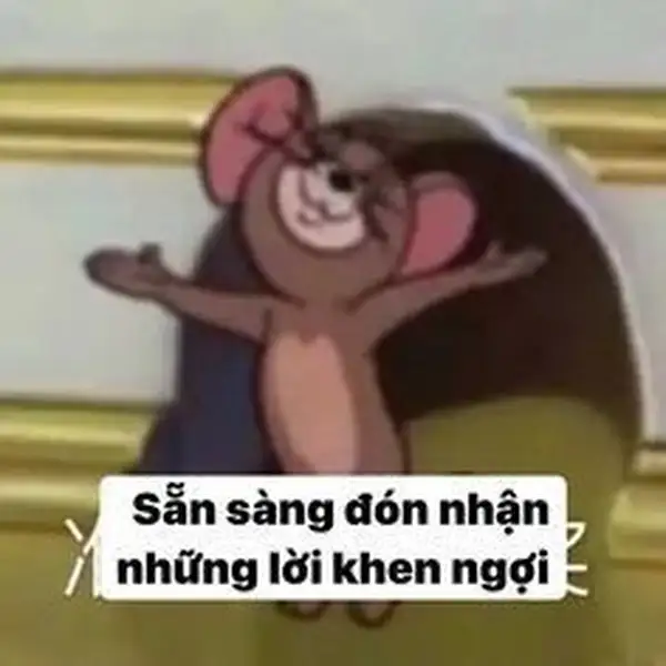 ảnh meme tom and jerry tự mãm